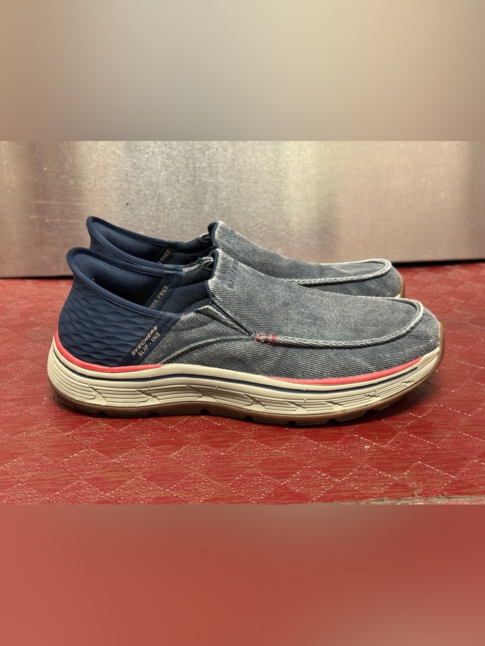 Skechers Hands Free Slip-Ins: Remaxed-Fenick Men’s Casual Slip-On Shoes Size-11